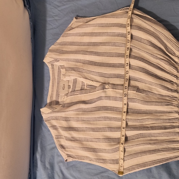 Rails Dress L Linen and Rayon Sleeveless Mini - Picture 15 of 16